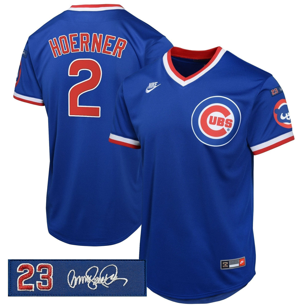CC 'Ryne Sandberg Tribute Patch' Cooperstown Jersey - Stitched