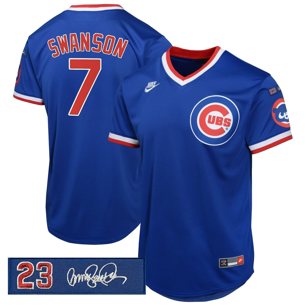 CC 'Ryne Sandberg Tribute Patch' Cooperstown Jersey - Stitched