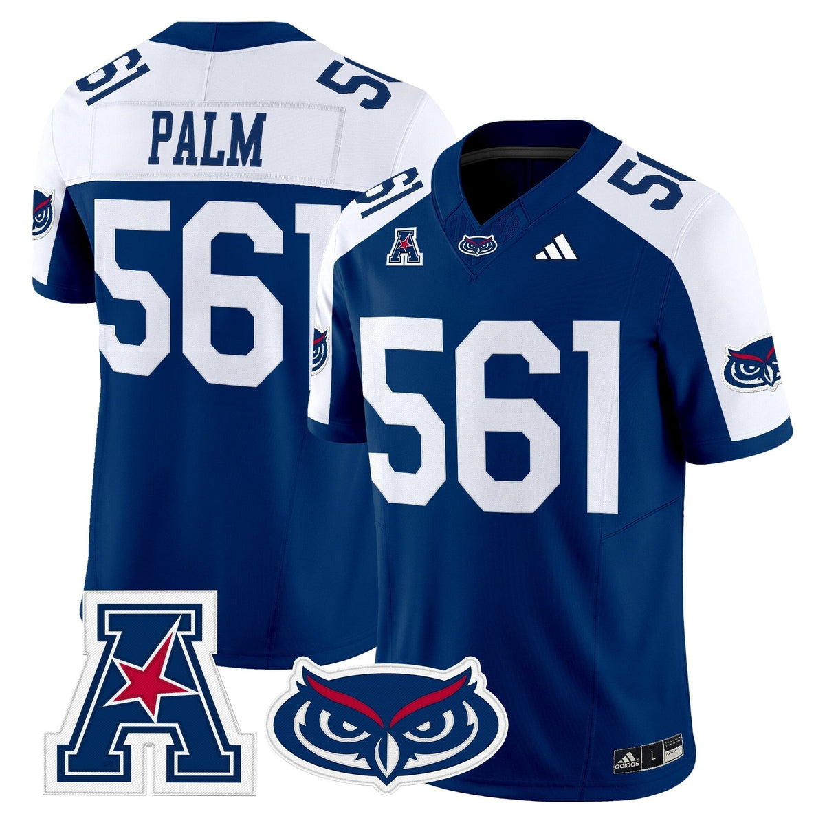 Florida Atlantic Owls 2025 Vapor Limited Jersey