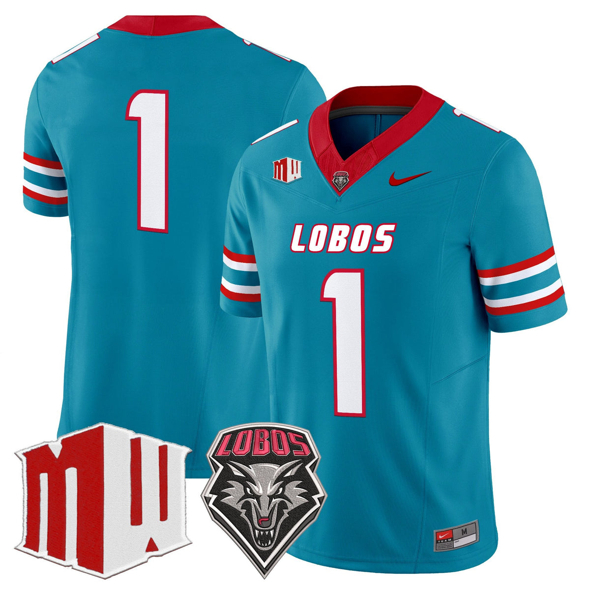 New Mexico Lobos 2026 Vapor Limited Jersey - Stitched