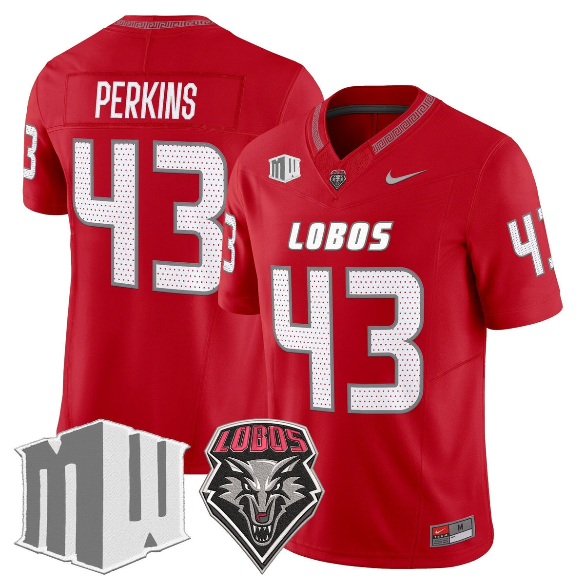 New Mexico Lobos 2025 Vapor Limited Jersey