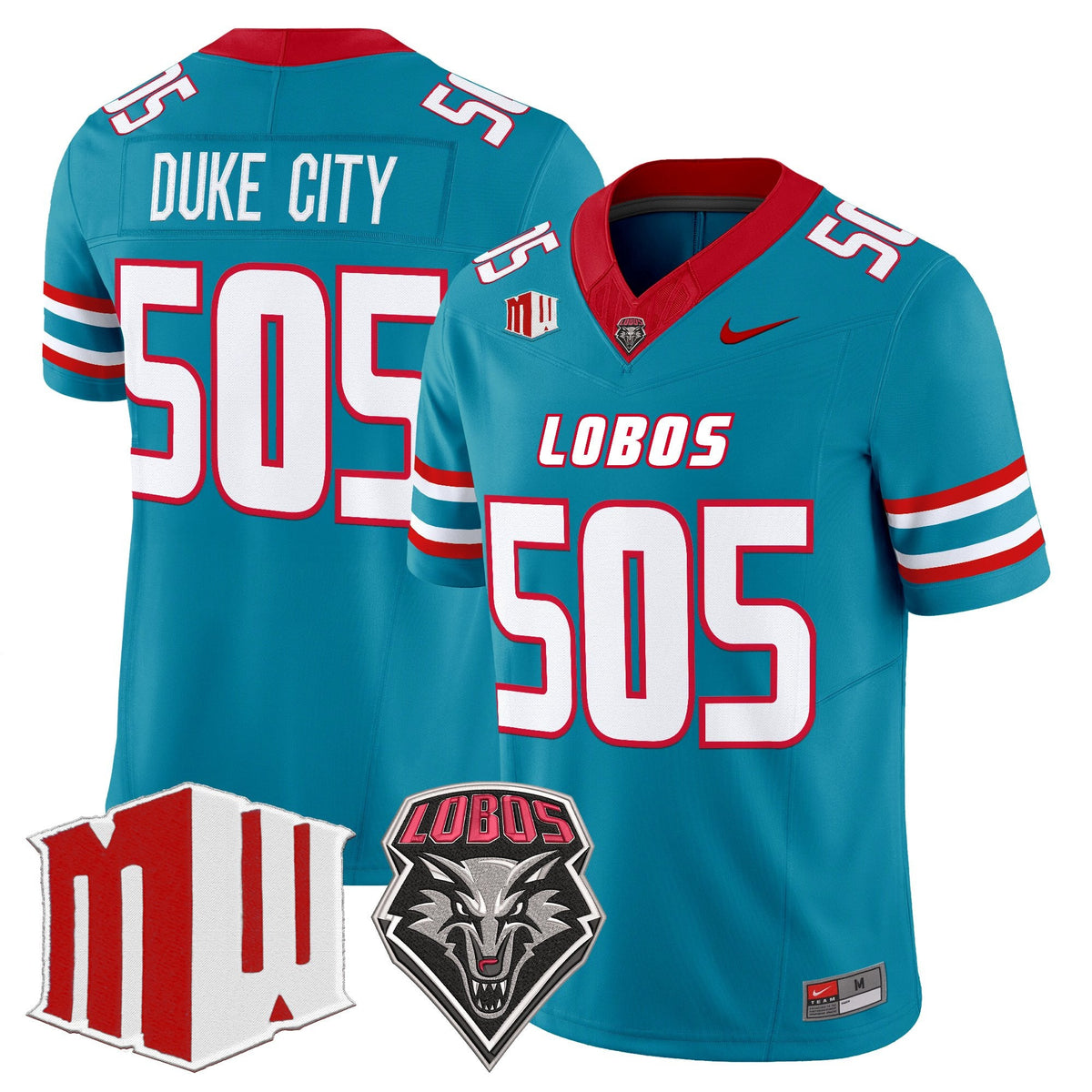 New Mexico Lobos 2026 Vapor Limited Jersey - Stitched