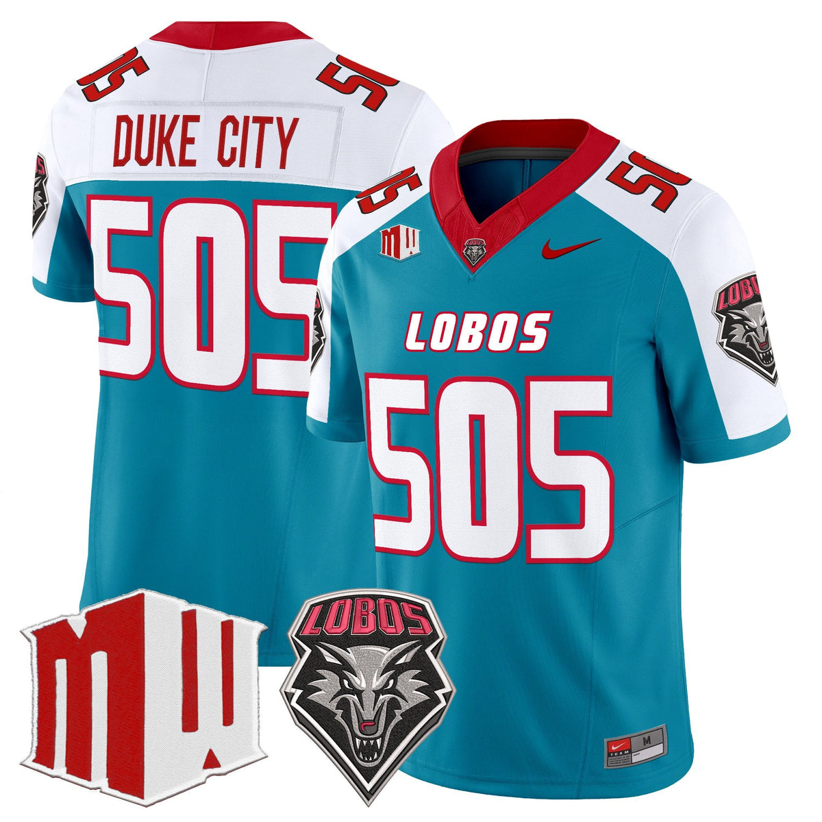 New Mexico Lobos 2026 Vapor Limited Jersey - Stitched