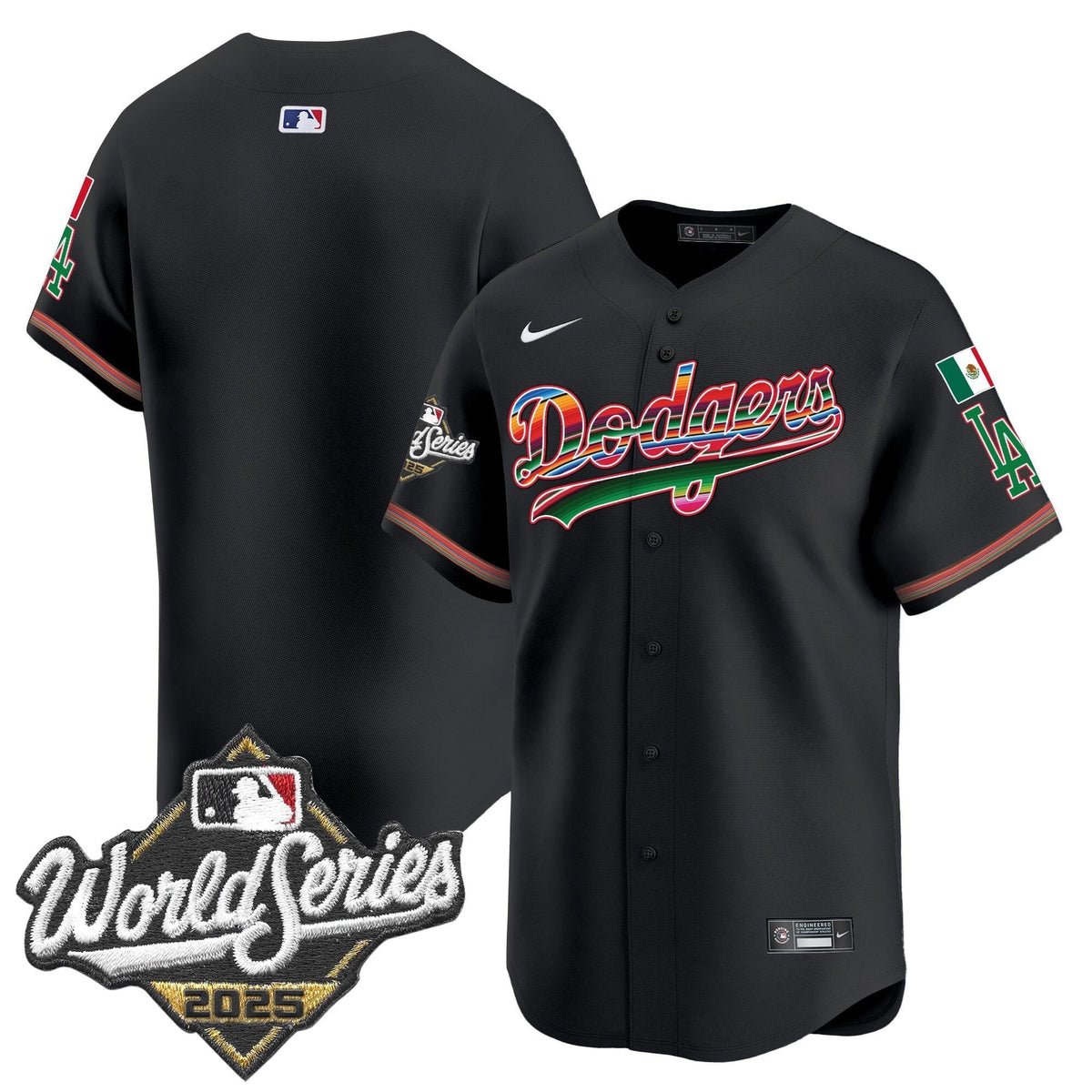 LAD Mexico 2025 World Series Vapor Premier Limited Jersey - Stitched