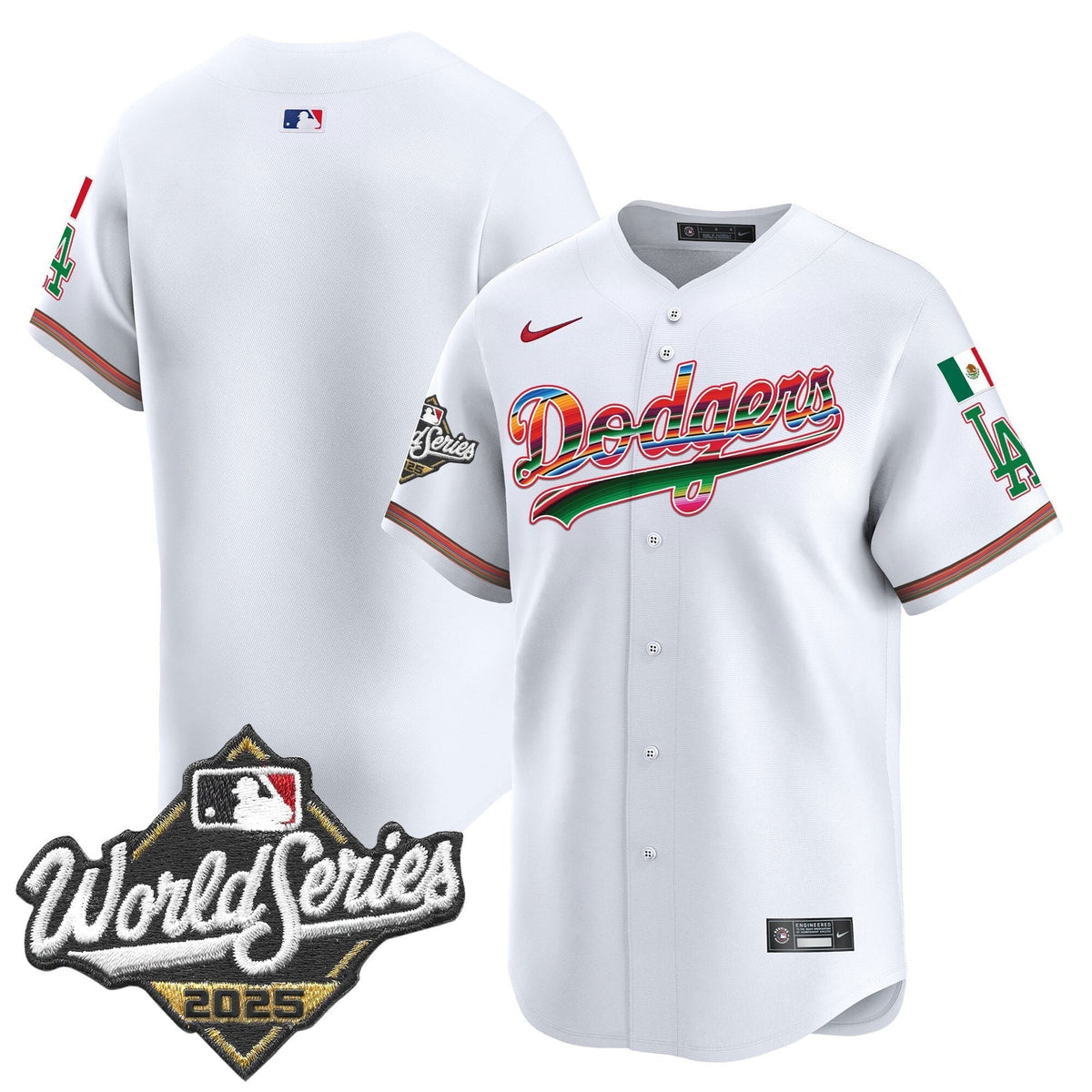 LAD Mexico 2025 World Series Vapor Premier Limited Jersey - Stitched