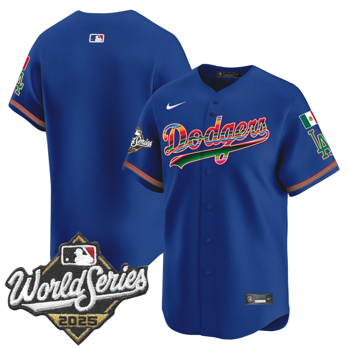 LAD Mexico 2025 World Series Vapor Premier Limited Jersey - Stitched