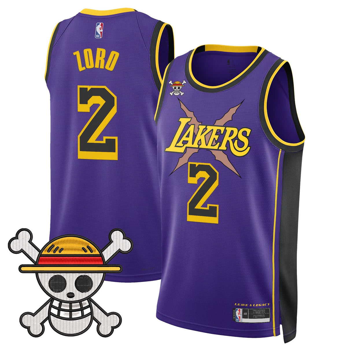 LAL x OP Swingman Jersey - Stitched