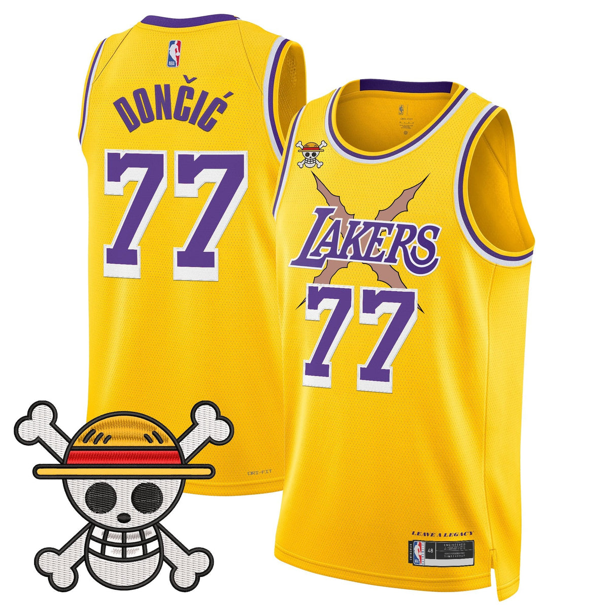 LAL x OP Swingman Jersey - Stitched
