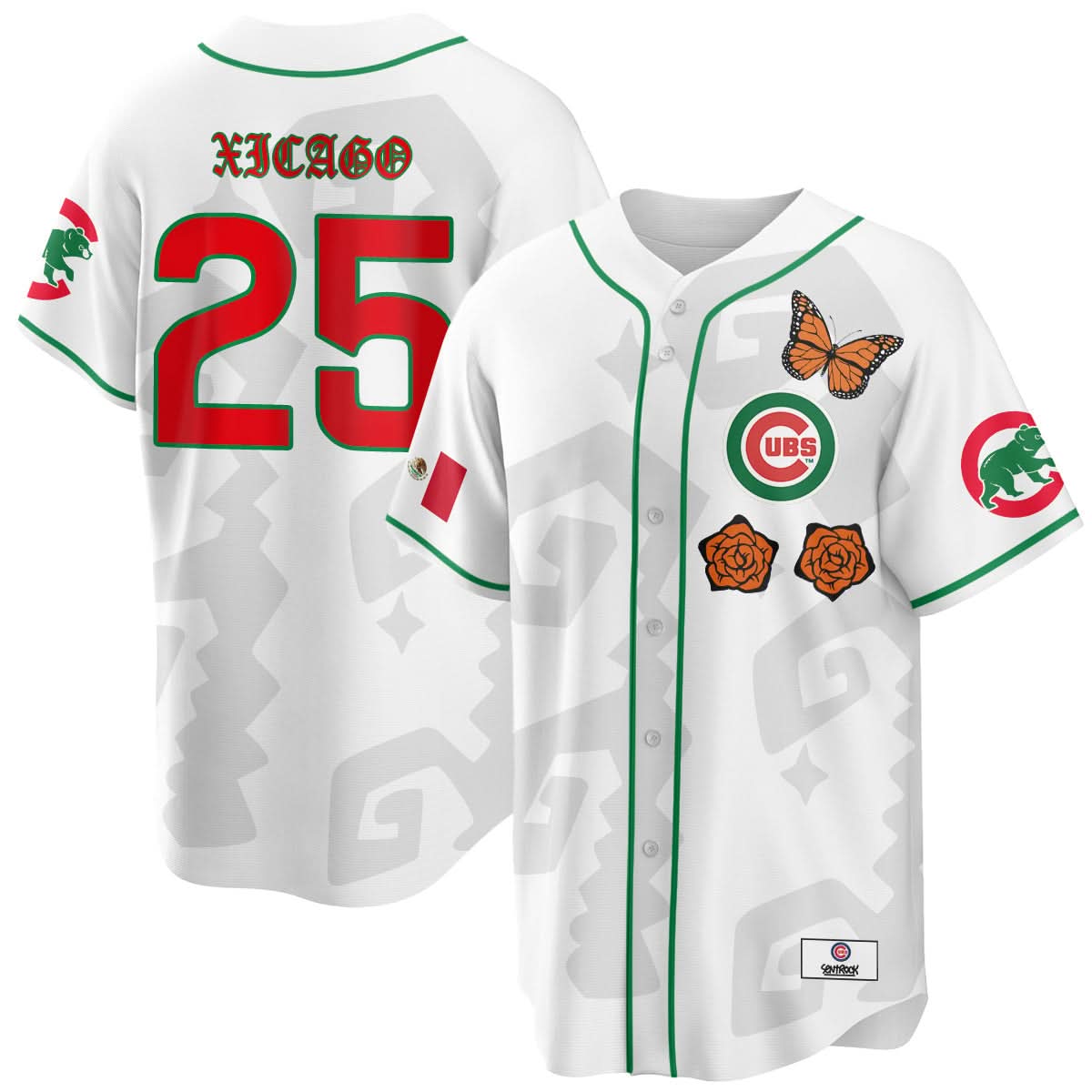 CC "Xicago" Mexican Heritage Jersey - Stitched