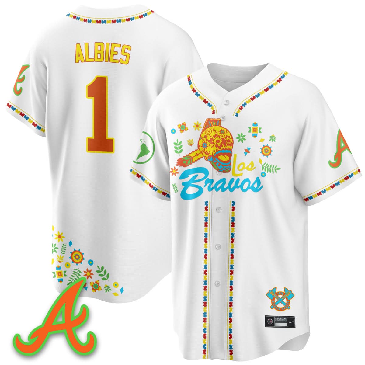 AB 2025 "Los Bravos" Jersey V2 - Stitched