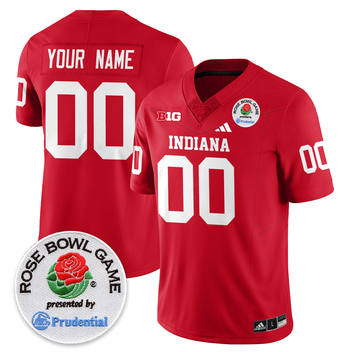 IND Vapor Limited Football Custom Jersey - Rose Bowl