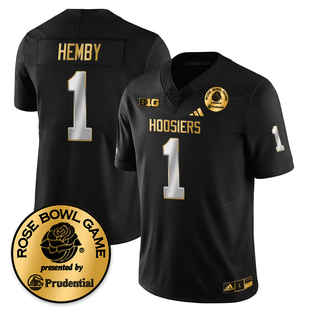 IND Vapor Limited Football Gold Jersey - Rose Bowl