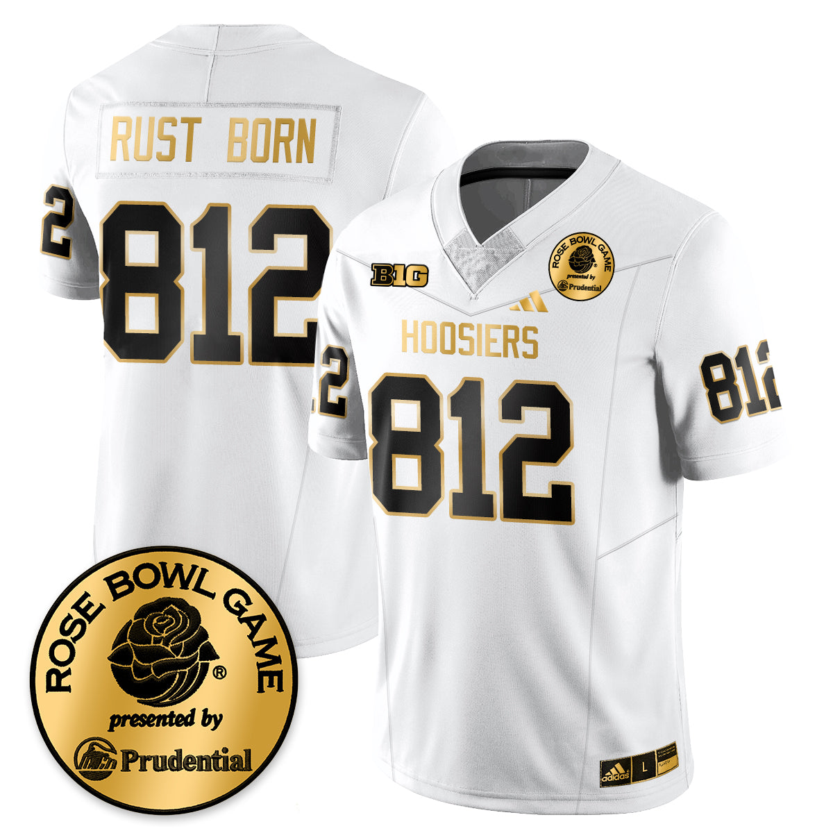 IND Vapor Limited Football Gold Jersey - Rose Bowl