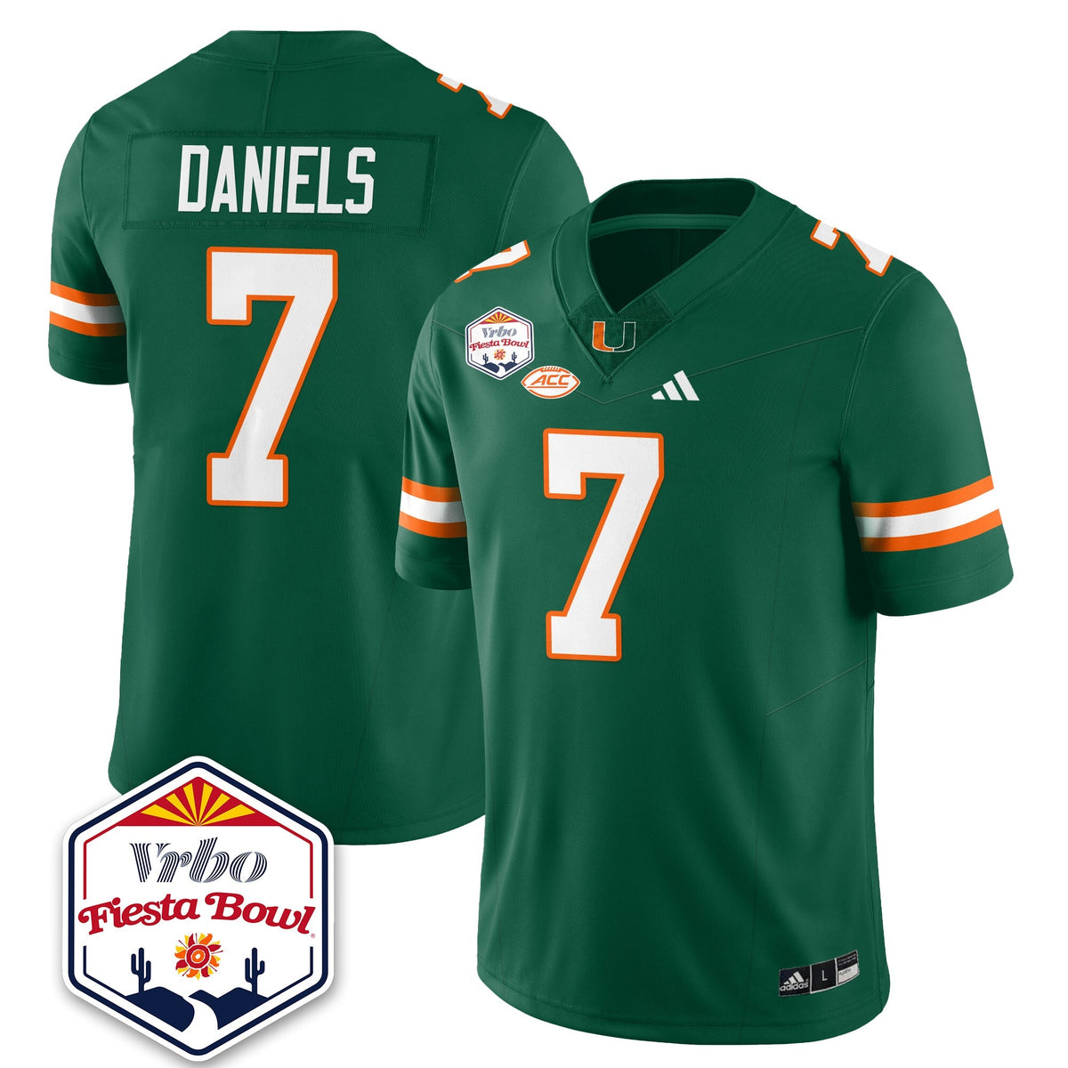 MIA Football Vapor Limited Jersey - Vrbo Fiesta Bowl
