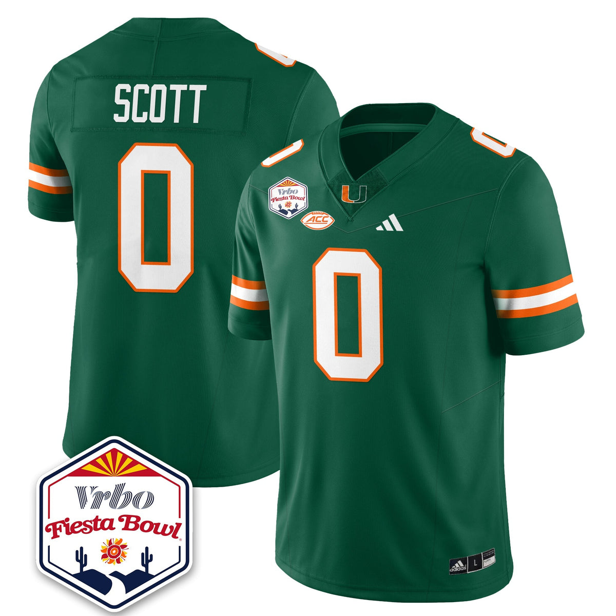 MIA Football Vapor Limited Jersey - Vrbo Fiesta Bowl