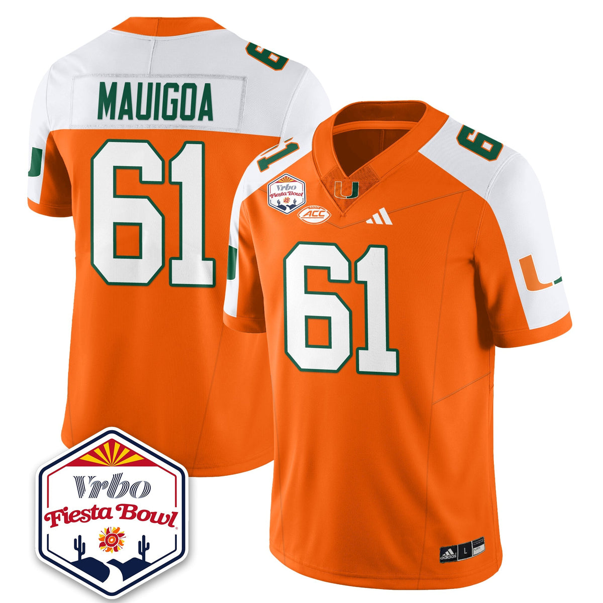 MIA Football Vapor Limited Jersey - Vrbo Fiesta Bowl