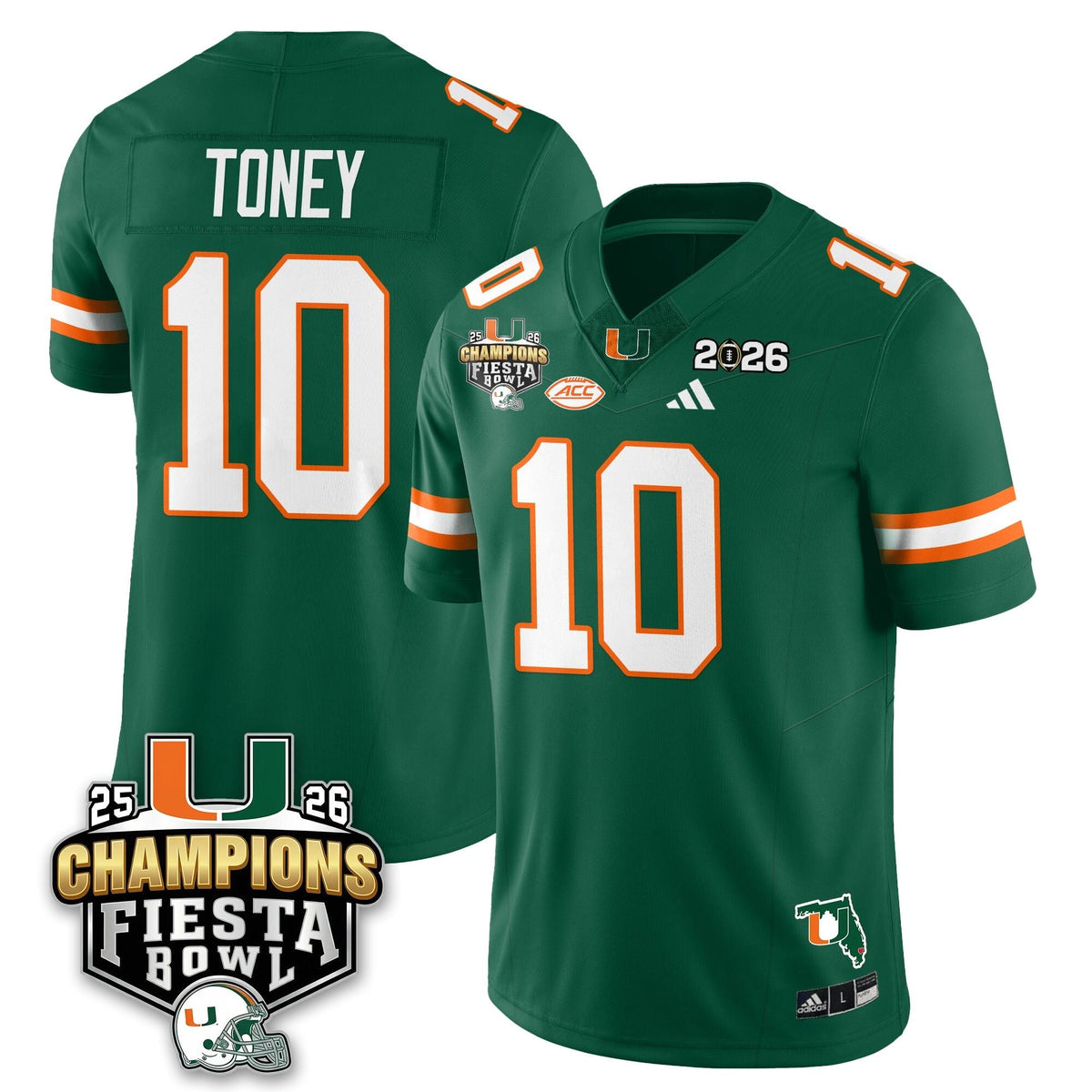 MIA Football Vapor Limited Jersey V3 - Fiesta Bowl Champions