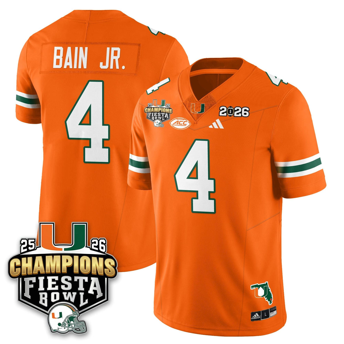 MIA Football Vapor Limited Jersey V3 - Fiesta Bowl Champions