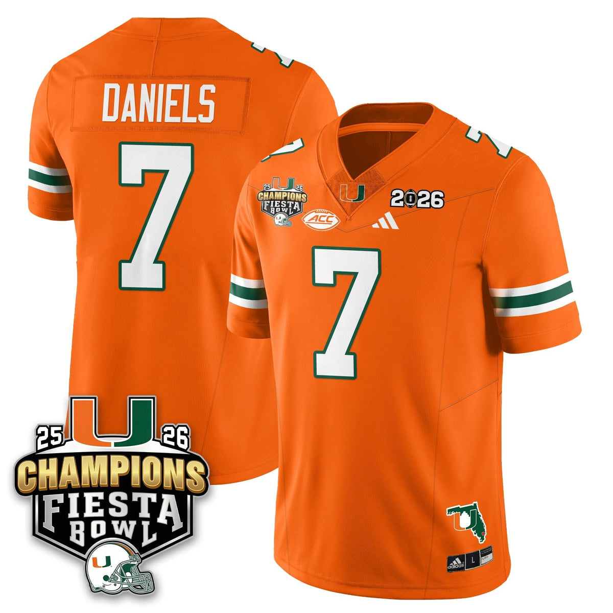 MIA Football Vapor Limited Jersey V3 - Fiesta Bowl Champions
