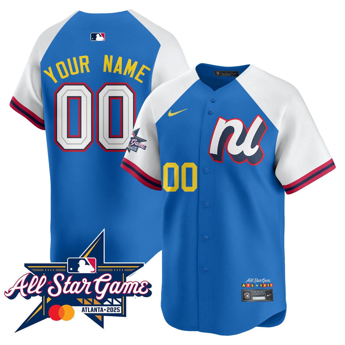National League 2025 MLB All-Star Custom Jersey - Stitched