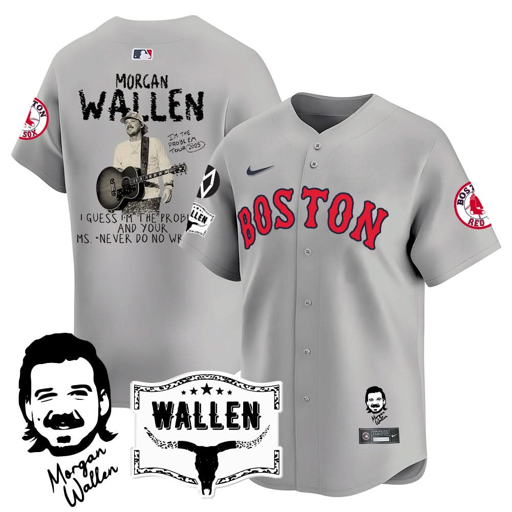 BRS Morgan Wallen 2025 Jersey - Stitched