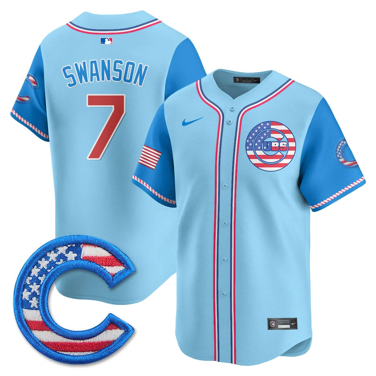 CC 2025 Fourth of July Jersey - Stitched