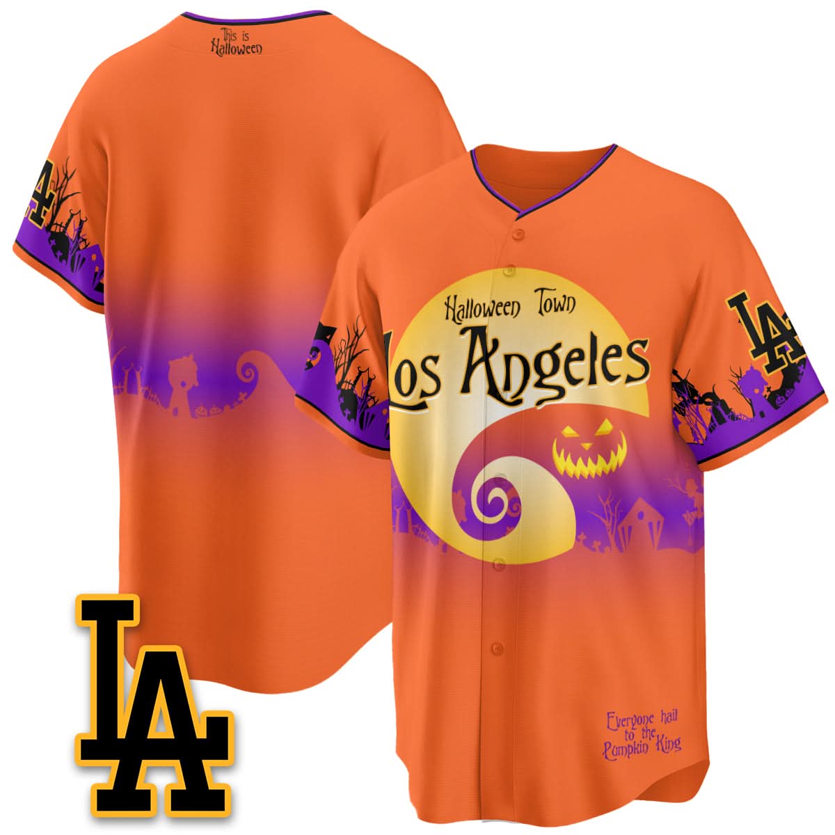 LAD "Halloween Town" Limited Jersey - Stitched