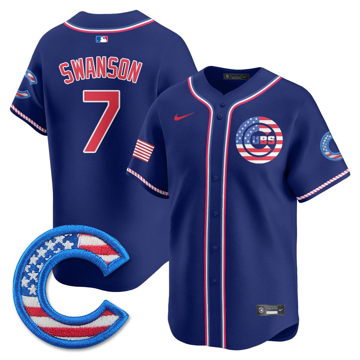 CC 2025 Fourth of July Jersey - Stitched