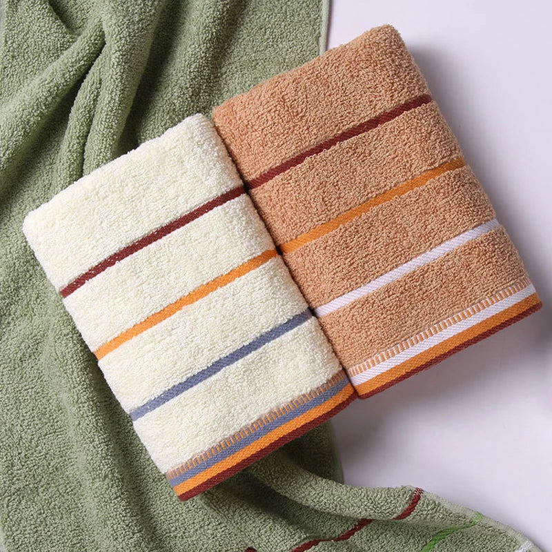 Cotton Hand Towel Set, Soft & Highly Absorbent Face Towels for Hair Drying, Durable Bathroom Towels for Adults Daily Use