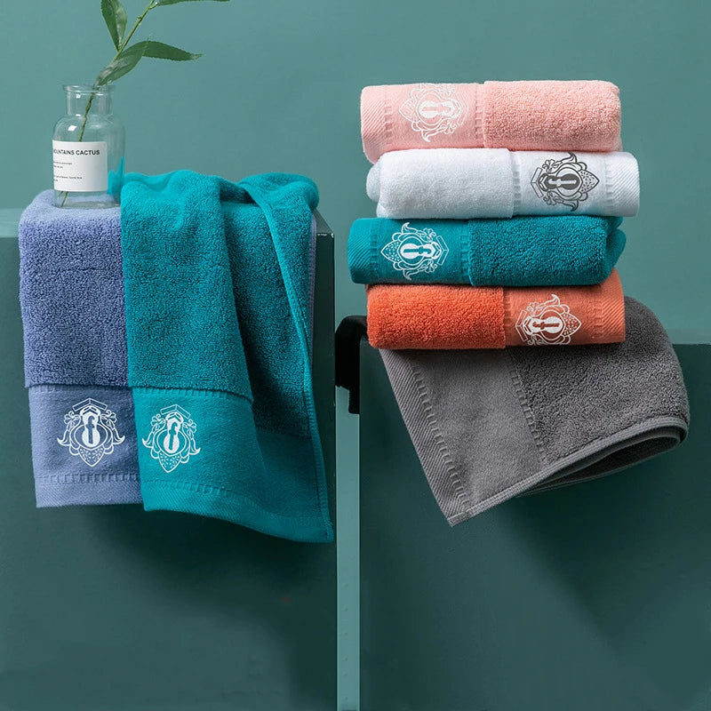 High-end Hotel Special Thickened Cotton Towel For Face Washing, Household Adult Soft Absorbent Embroidered Towel