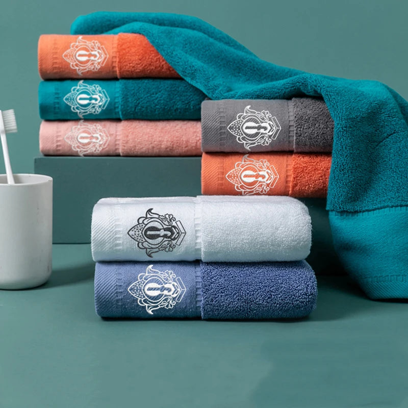 High-end Hotel Special Thickened Cotton Towel For Face Washing, Household Adult Soft Absorbent Embroidered Towel