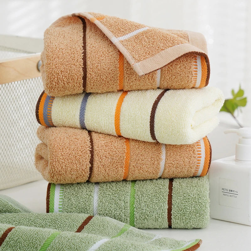 Cotton Hand Towel Set, Soft & Highly Absorbent Face Towels for Hair Drying, Durable Bathroom Towels for Adults Daily Use