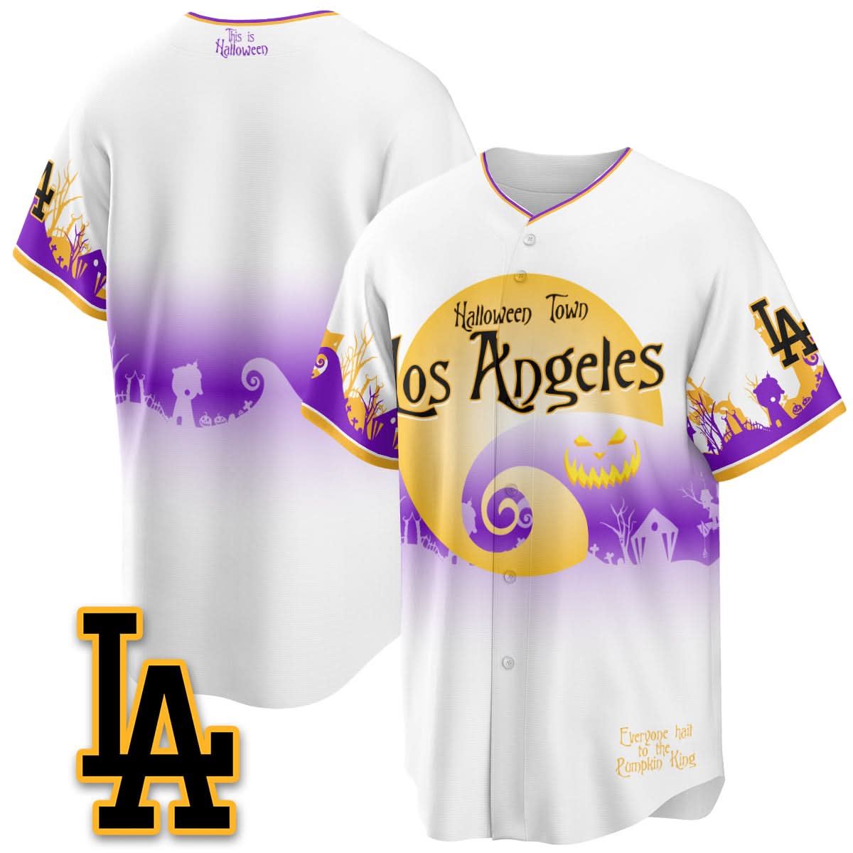 LAD "Halloween Town" Limited Jersey - Stitched