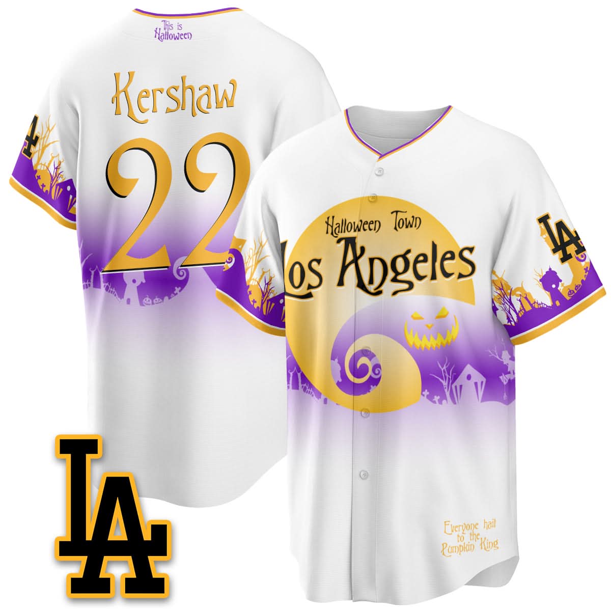 LAD "Halloween Town" Limited Jersey - Stitched