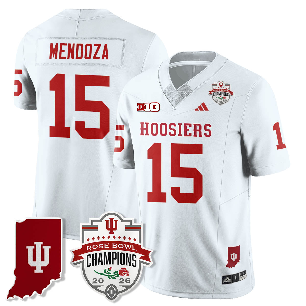 IND Vapor Limited Football Jersey - Rose Bowl Champions
