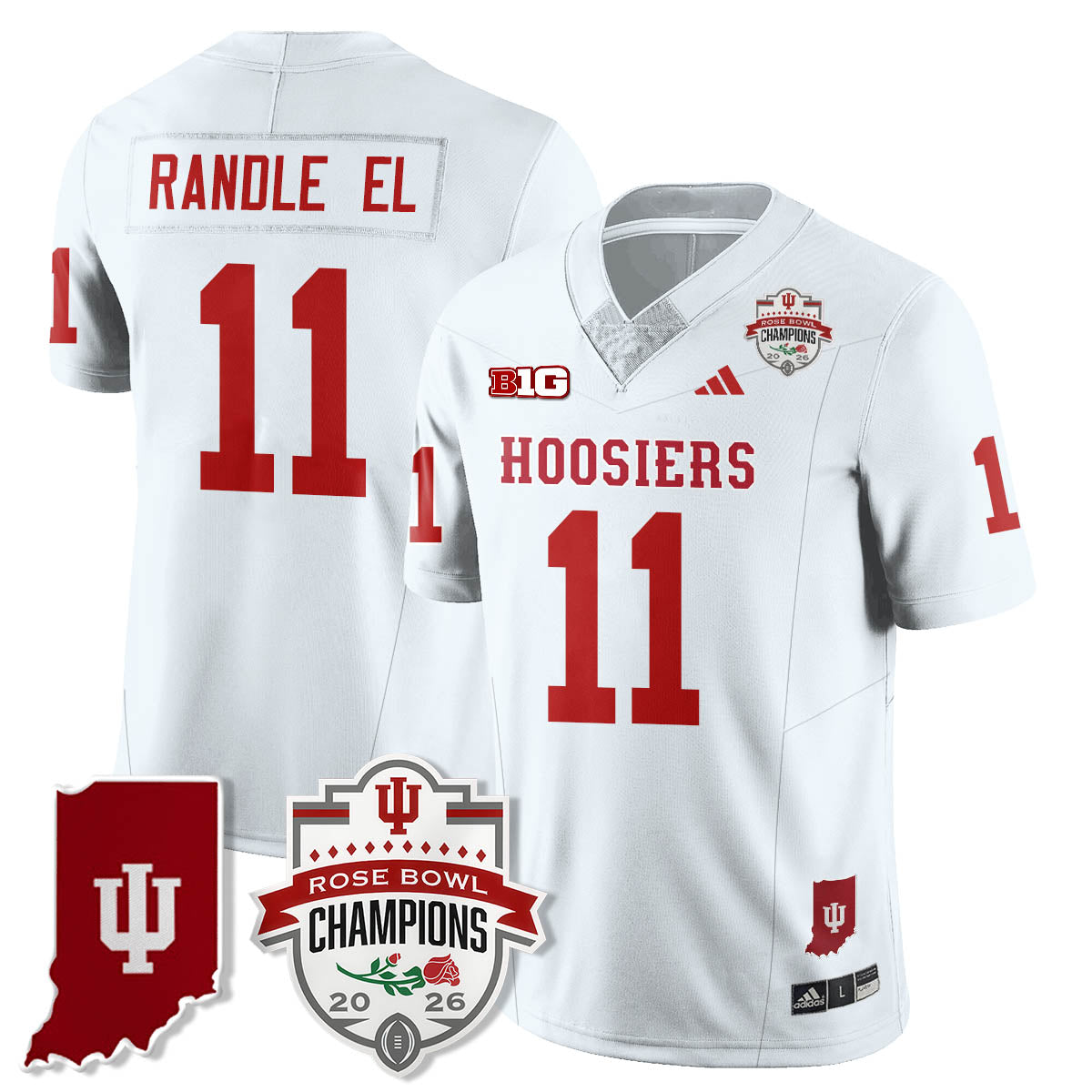 IND Vapor Limited Football Jersey - Rose Bowl Champions