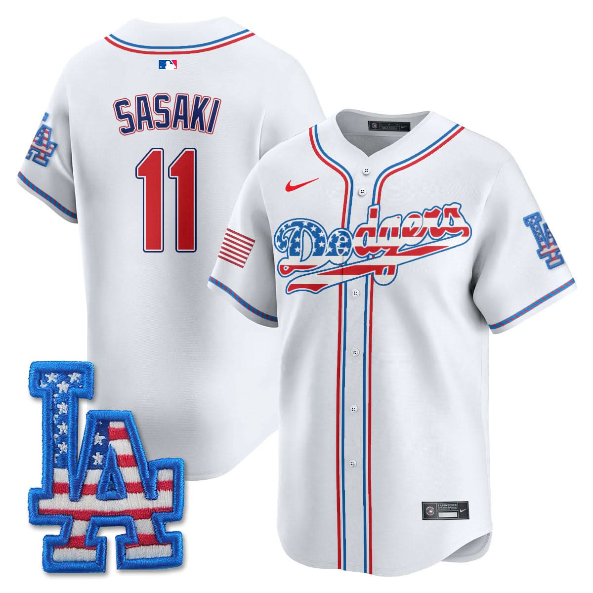 LAD 2025 Fourth of July Jersey - Stitched
