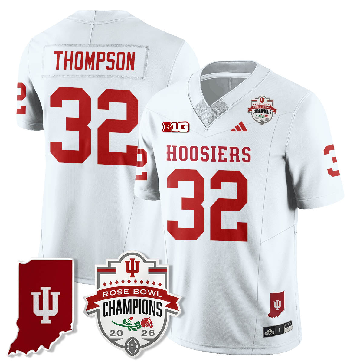 IND Vapor Limited Football Jersey - Rose Bowl Champions
