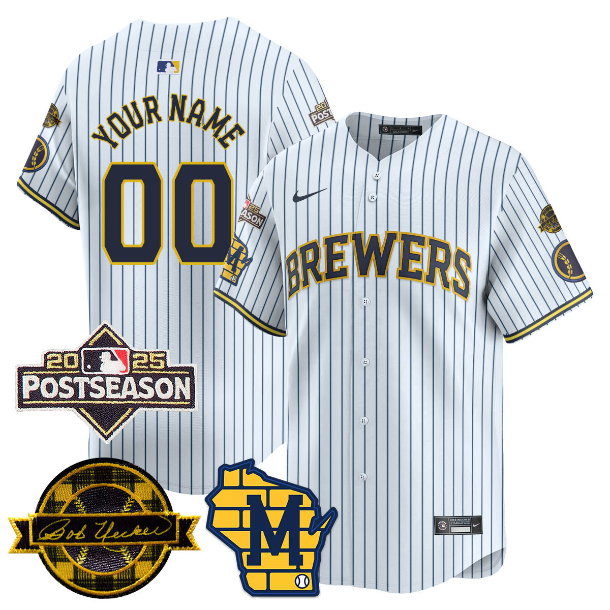MB 2025 Postseason Custom Jersey - Stitched