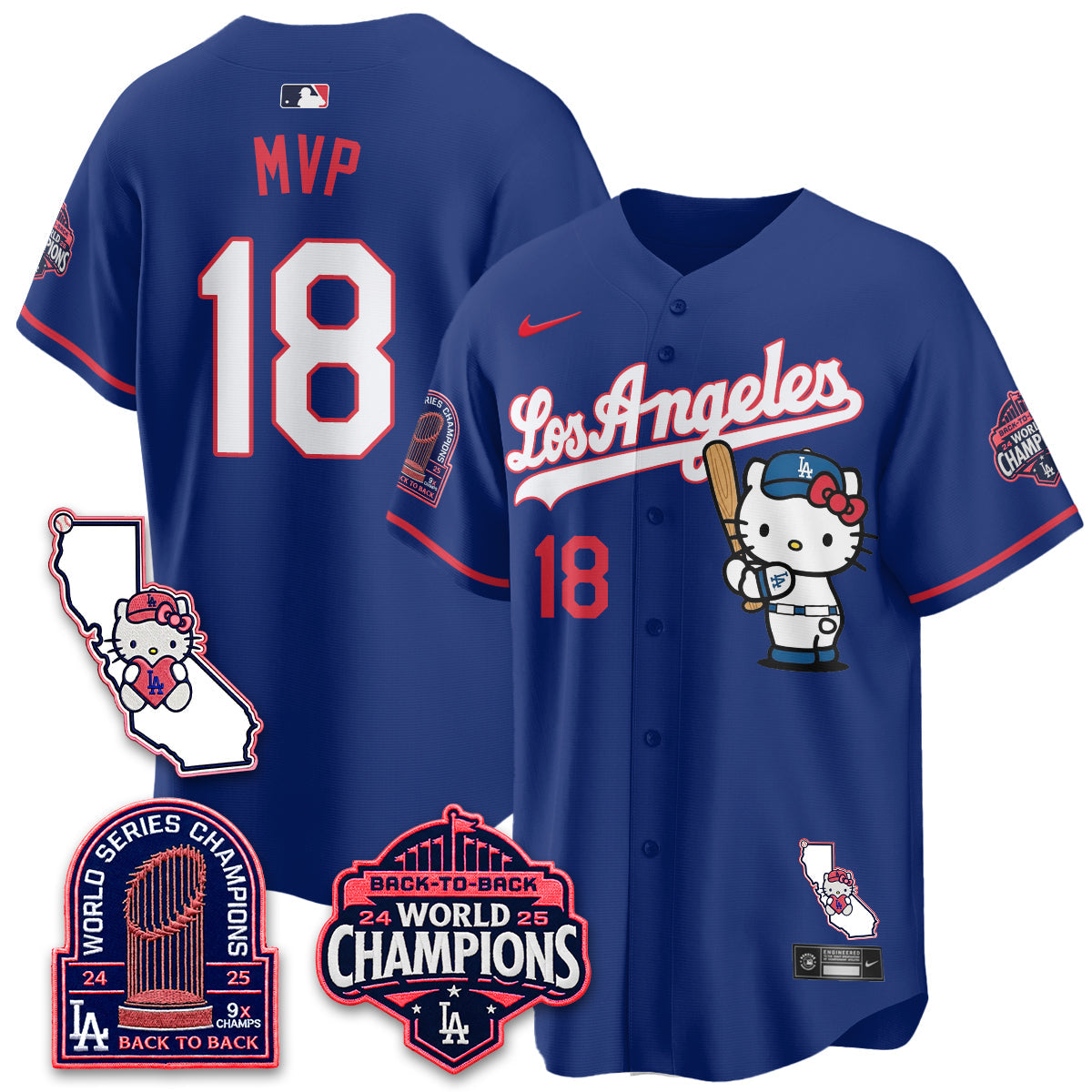 LAD x Meow KT 2026 Vapor Jersey - Stitched - V4