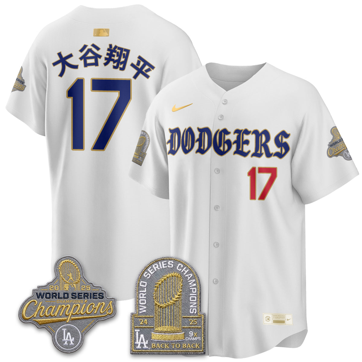 LAD Vapor Limited Jersey - Back to Back 9x Champs - Stitched