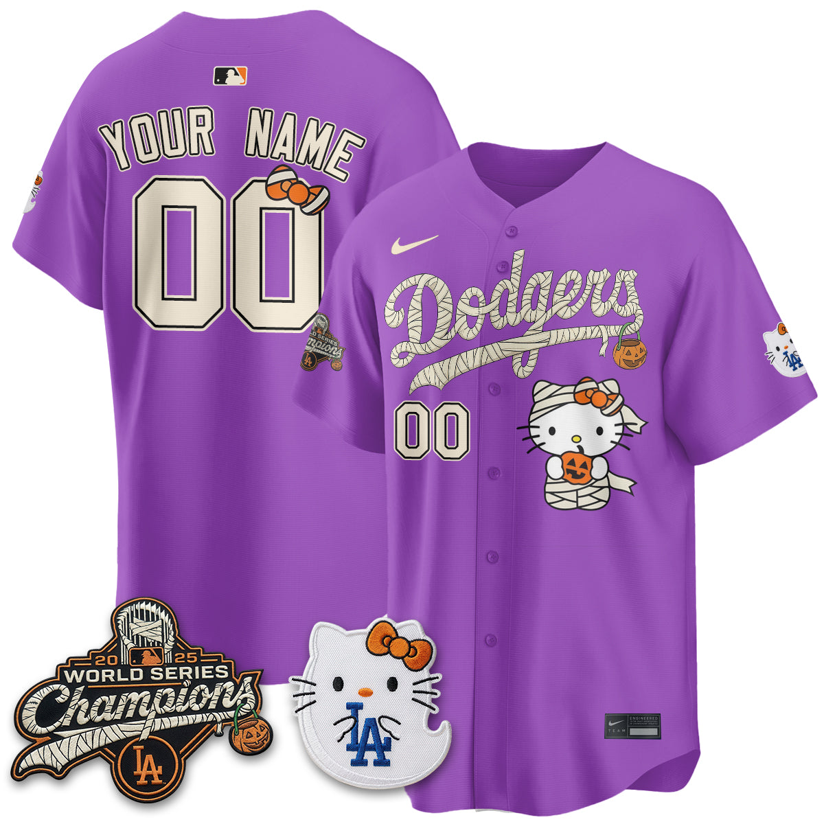 LAD Halloween 2026 Vapor Custom Jersey V2- Stitched