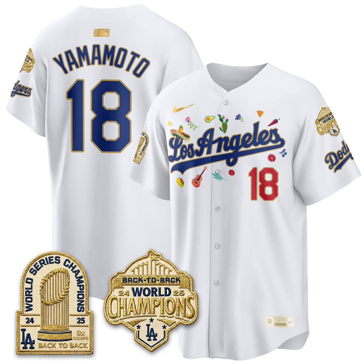 LAD Mexican Heritage 2026 Premier Limited Vapor Jersey - Stitched