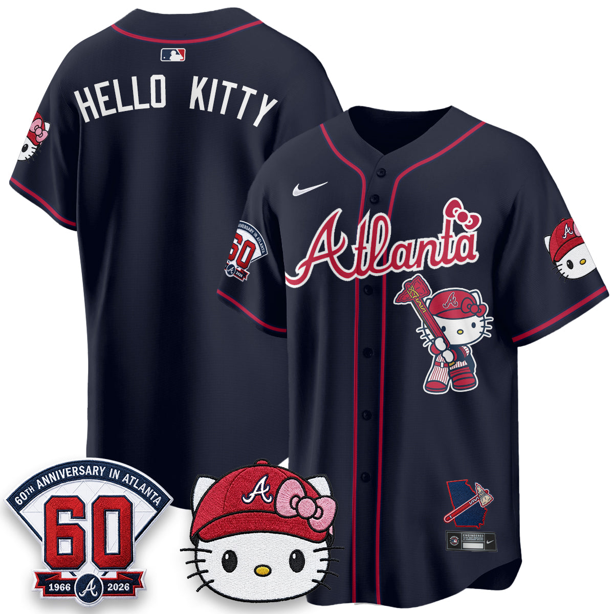 ATL x Meow KT 2026 Vapor Limited Jersey - Stitched