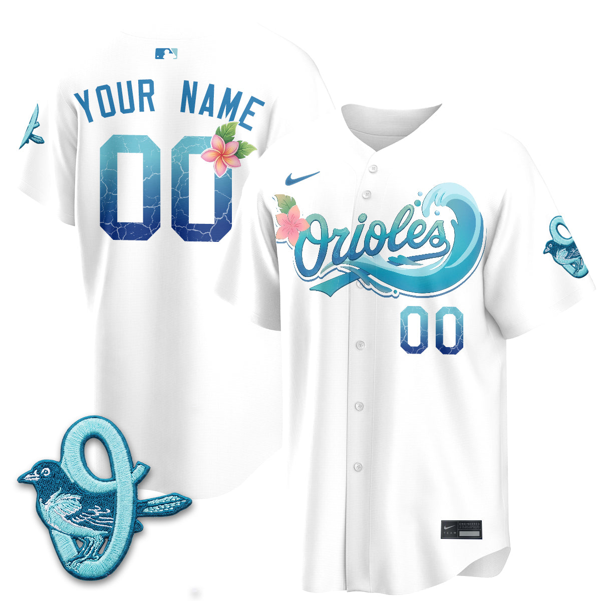 BAL Aloha Spirit Vapor Premier Custom Jersey - Stitched