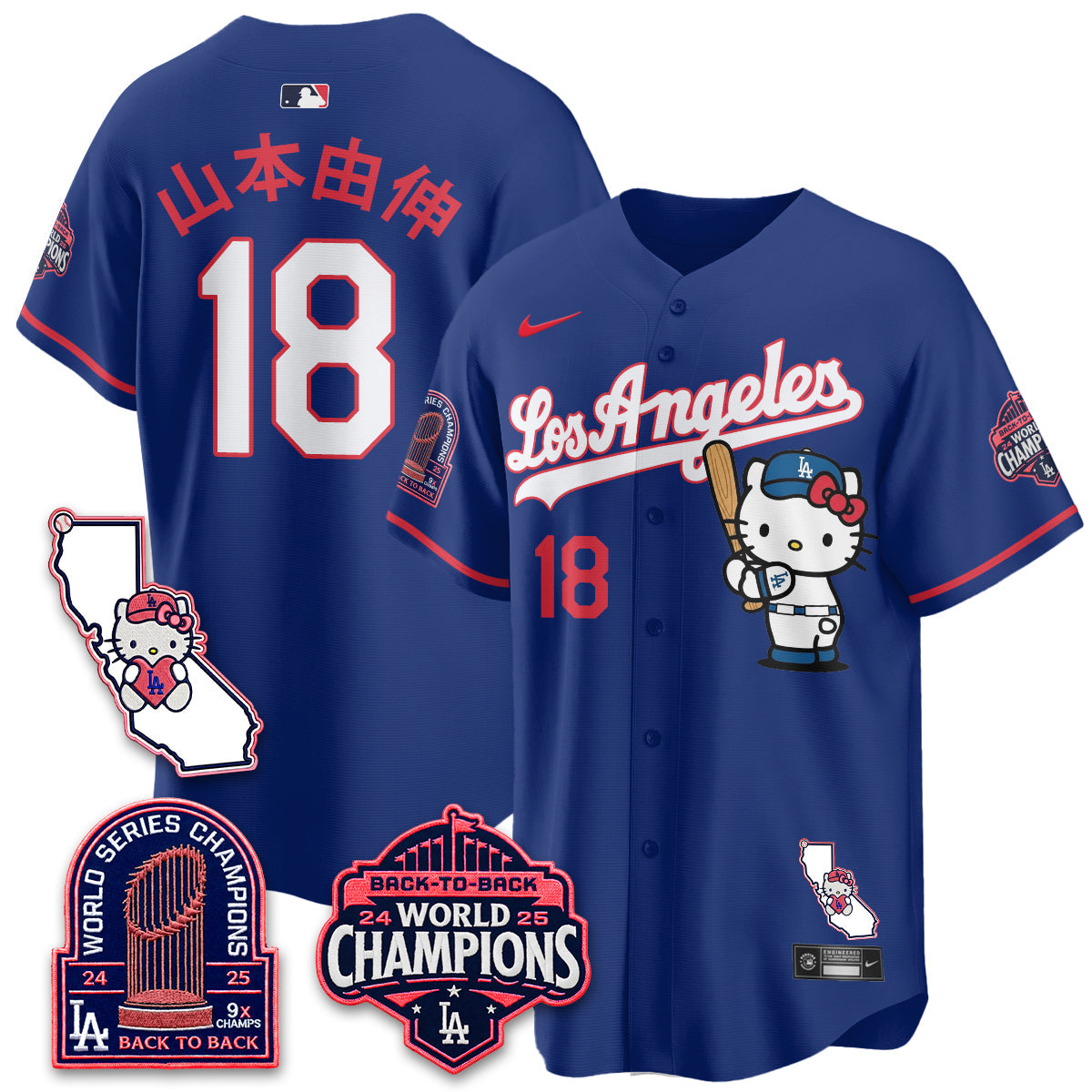 LAD x Meow KT 2026 Vapor Jersey - Stitched - V4