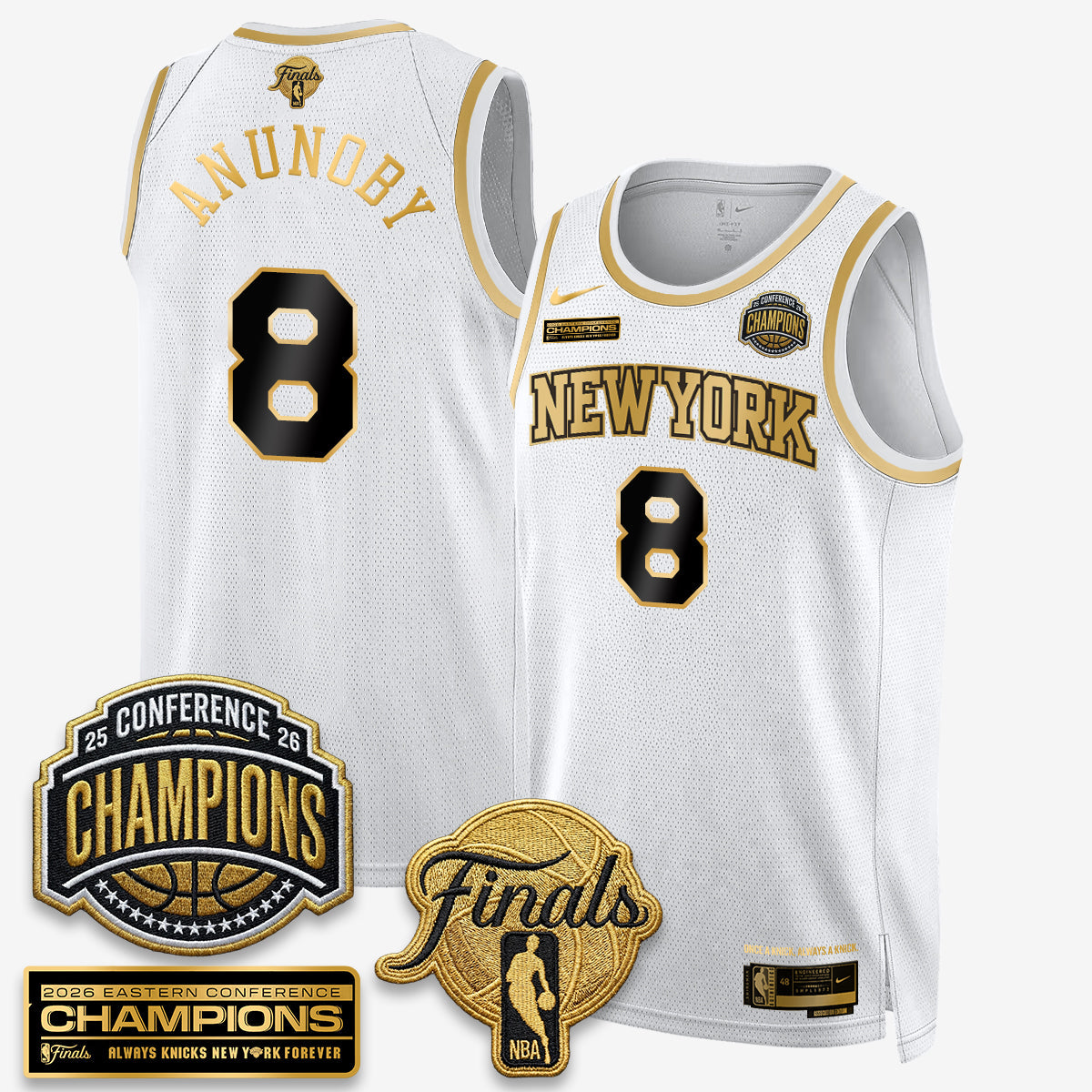 NYK 2026 Basketball  Eastern Conference Champions Vapor Special Edition Jersey - Stitched
