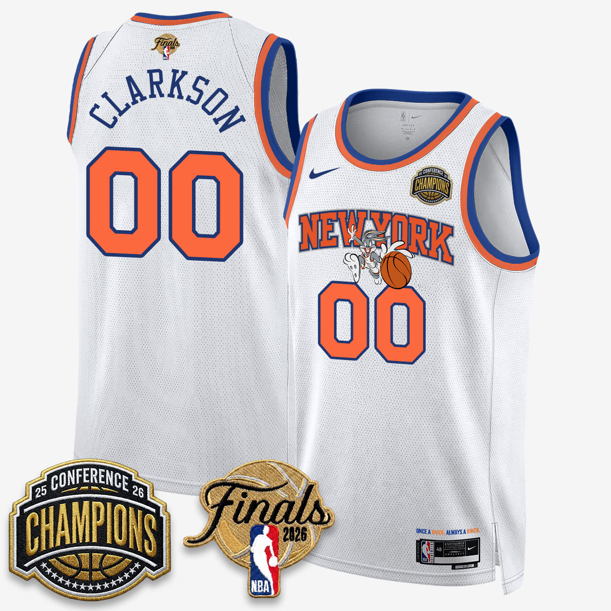 NYK 2026 Basketball  Eastern Conference Champions x Looney Tunes Vapor Jersey V2- Stitched