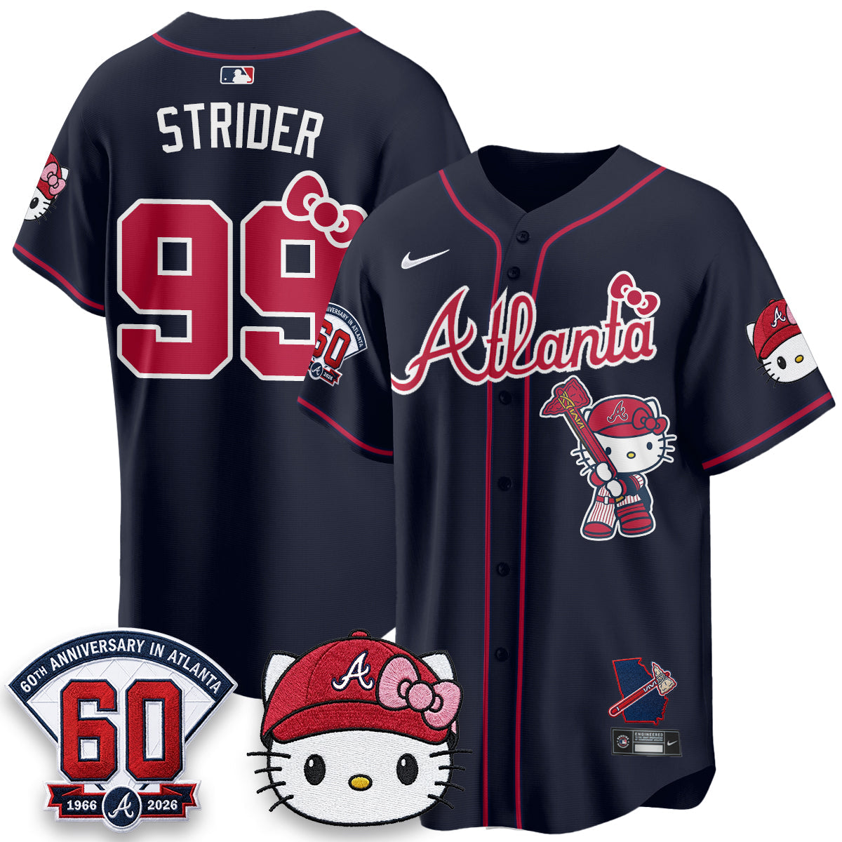 ATL x Meow KT 2026 Vapor Limited Jersey - Stitched