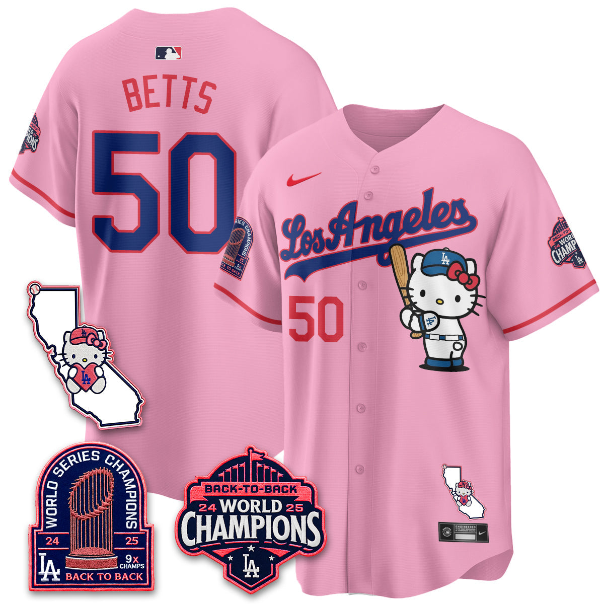 LAD x Meow KT 2026 Vapor Jersey - Stitched - V4